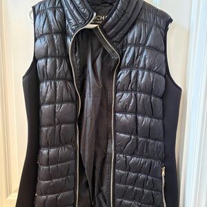 Michael Kors Shiny Black Women's Vest